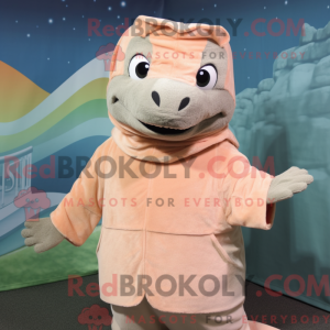 Mascot karakter van een...