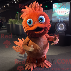 Personnage mascotte d un...