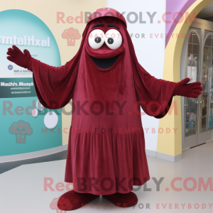 Mascot character of a...