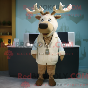 Mascot character of a Cream...