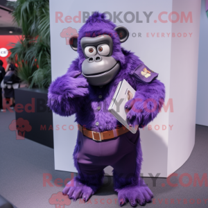 Personagem de máscara de um...