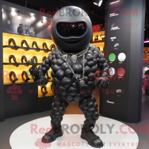 Mascot character of a Black...