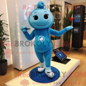 Maskot karakter af en...