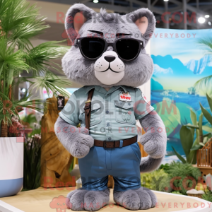 Mascot karakter van een...