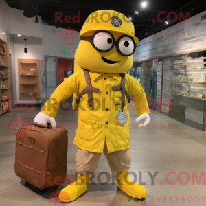 Mascot character of a...