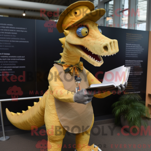 Mascot character of a Gold...