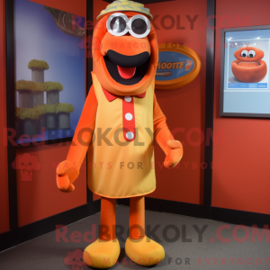 Personagem de máscara de...