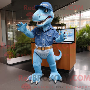 Mascot karakter van een...