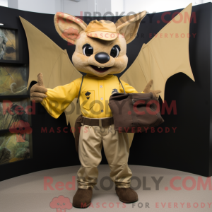 Mascot character of a Gold...