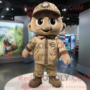Personagem de máscara de...
