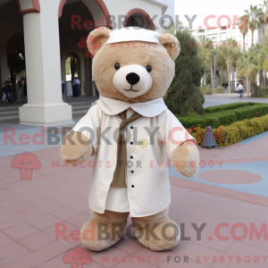Personaje mascota de un oso...
