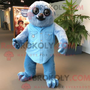 Mascot character of a Sky...