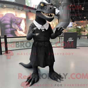 Mascot character of a Black...