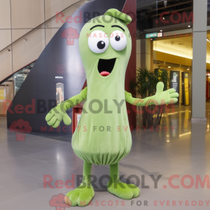 Mascot character of a Olive...