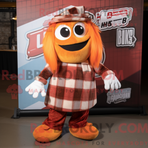 Mascot character of a Rust...