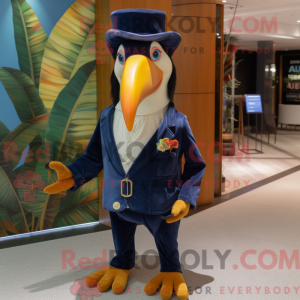 Maskotkarakter af en Navy...