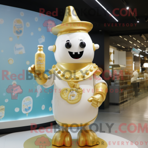 Mascot character of a Gold...