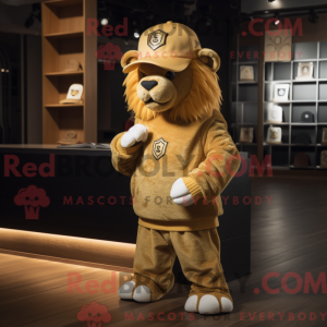 Mascot character of a Gold...
