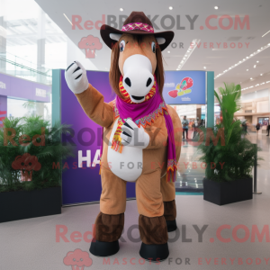 Mascot character of a Horse...