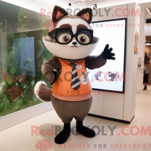 Mascot character of a Peach...