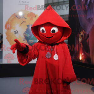 Mascot character of a Red...