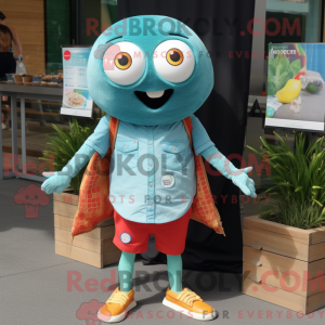 Mascot character of a...