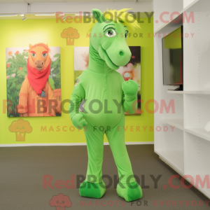 Mascot karakter van een...