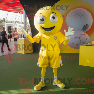 Mascottekarakter van een...
