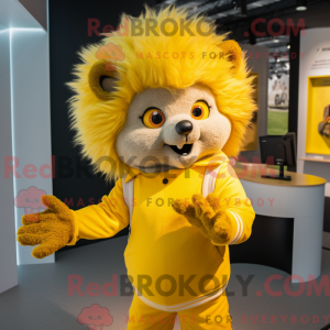 Maskot-karakter av en...