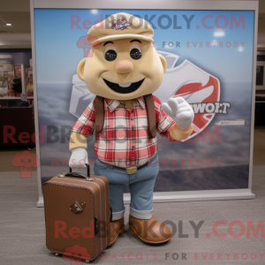 Mascottekarakter van een...