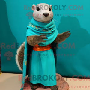 Mascot character of a...