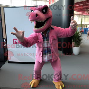 Personagem de máscara de...