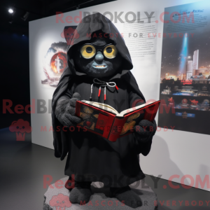 Mascot character of a Black...