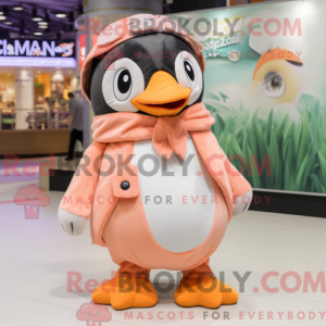 Mascottefiguur van een...