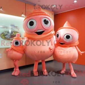 Postava maskota Peach...