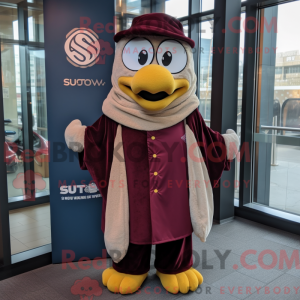 Maskot karakter af en...