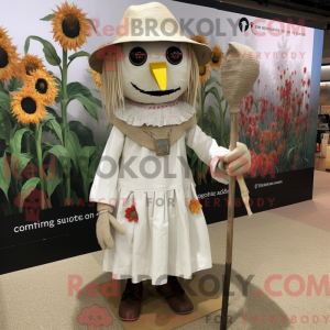 Mascot character of a White...