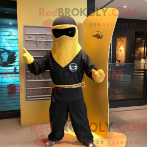 Mascot character of a Gold...