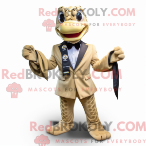 Mascottefiguur van een...