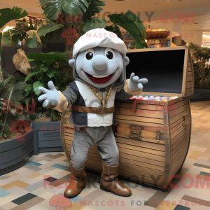 Mascot character of a Gray...