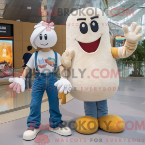 Mascot character of a Cream...