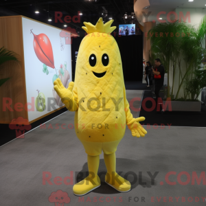Mascot character of a Lemon...
