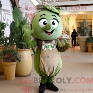 Maskot karakter av en...