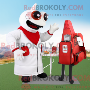 Mascottekarakter van een...