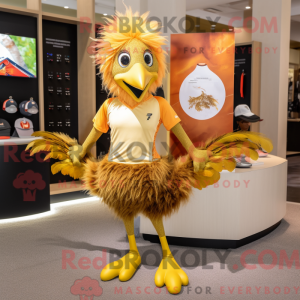 Mascot character of a Gold...