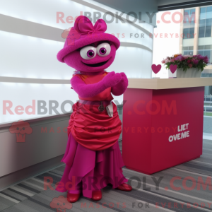 Mascot character of a...
