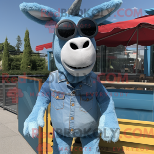 Mascottefiguur van een...