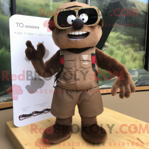 Personnage mascotte d un...