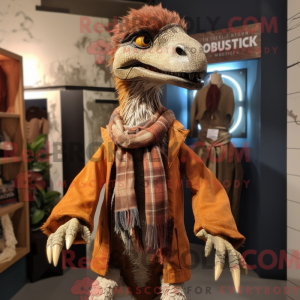 Mascot karakter van een...