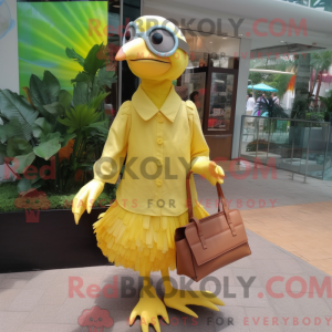 Mascot character of a Lemon...